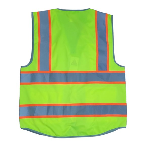 Safety Mens Reflective Vest Yellow ANSI/ISEA 107-2015 Size L - Picture 6 of 7